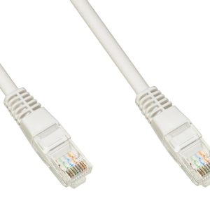 LK5U10G.jpg CAVO RETE UTP CAT. 5E NON SCHERMATO MT. 1 COLORE GRIGIO