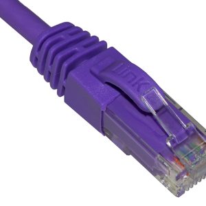 LK6AU005VI-1-H.jpg CAVO RETE CATEGORIA 6A NON SCHERMATO UTP AWG24 COLORE VIOLA HALOGENFREE MT 0,5