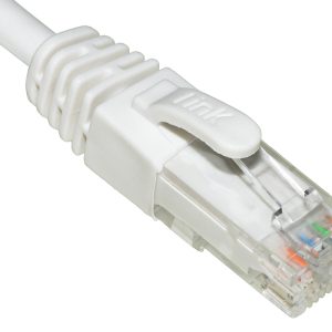 CAVO RETE CATEGORIA 6A NON SCHERMATO UTP AWG24 COLORE BIANCO HALOGENFREE MT 1,5