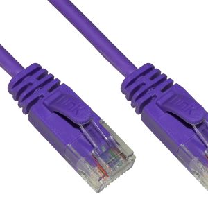 LK6U0025VISG.jpg CAVO RETE CATEGORIA 6 NON SCHERMATO UTP COLORE VIOLA HALOGENFREE MT 0,25 SLIM