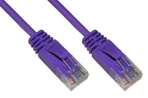 LK6U075VISG.jpg CAVO RETE CATEGORIA 6 NON SCHERMATO UTP COLORE VIOLA HALOGENFREE MT 7,5 SLIM