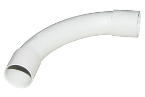 ANGOLO PER TUBI DI CONDOTTA DIAMETRO 25 MM PVC LK80425