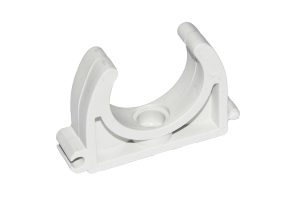 SUPPORTO A MURO PER TUBO DI CONDOTTA DIAMETRO 25 MM PVC LK80425