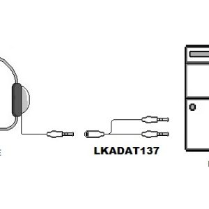 SDOPPIATORE AUDIO PER CUFFIE CON MICROFONO CON 1 CONNETTORE 3.5 SU SCHEDA AUDIO CON 2 CONNETTORI 3,5MM