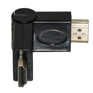 ADATTATORE HDMI® MASCHIO - HDMI® MASCHIO CONNETTORE INCLINABILE