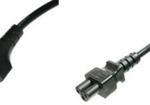LKC518G.jpg CAVO ALIMENTAZIONE SPINA ITALIANA TRIPOLARE 10A - PRESA COMPAQ TRIPOLARE C5 MT 1.80