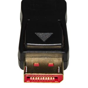 LKCDP1890-1-H.jpg CAVO DI CONNESSIONE DISPLAYPORT 1.4 8K MT 1,8 CONNETTORE ANGOLATO A 90°