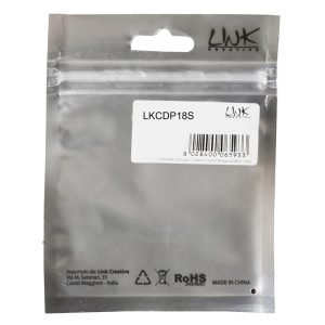 LKCDP18S-5-H.jpg CAVO DI CONNESSIONE DISPLAYPORT 1.4 8K MT 1,8 CONNETTORE ANGOLATO A SINISTRA