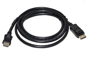 LKCDPH10-1-H.jpg CAVO DISPLAYPORT 1.2 - HDMI® 1.4 4Kx2K 30 HZ CONTATTI DORATI MT 1