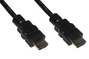 LKCHDMI50G.jpg CAVO HDMI® 4Kx2K PER PC, NOTEBOOK, HDTV, ECC CONTATTI DORATI MT 5 COLORE NERO