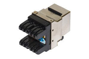LKCK5ES-1-H.jpg INSERTO JACK SCHERMATO RJ45 8 POLI CAT 5E 180° PER RETI