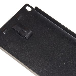 LKCOP2UNS-2-H.jpg PANNELLO CIECO 2 UNITA' PER ARMADI RACK 19" COLORE NERO CHIUSURA A SCATTO
