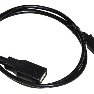 CAVO USB 2.0 MASCHIO/FEMMINA RAME CONNETTORE FEMMINA ISOLATO MT 0,5