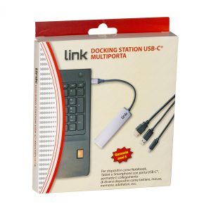 LKDOCK7-15-H.jpg DOCKING STATION USB-C 11 PORTE 3 X VIDEO, USB-C, 3 X USB 3.0, RJ45, 2 X CARD READER, AUDIO
