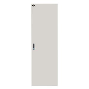 LKDOOR32DG.jpg PORTA IN METALLO PIENO GRIGIA PER ARMADI LINK 32U LARGHEZZA 600MM CON SERRATURA
