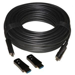 LKHD15FMG.jpg CAVO HDMI® AOC FIBRA OTTICA MT 15 CON CONNETTORI STACCABILI