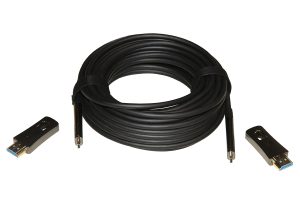 CAVO HDMI® AOC FIBRA OTTICA MT 40 CON CONNETTORI STACCABILI