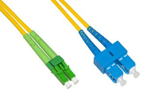 LKLCASCU905-1-H.jpg CAVO FIBRA OTTICA LC APC A SC UPC SINGLEMODE DUPLEX MT.5