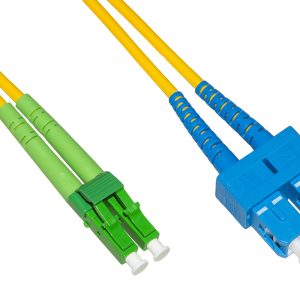 LKLCASCU905-1-H.jpg CAVO FIBRA OTTICA LC APC A SC UPC SINGLEMODE DUPLEX MT.5