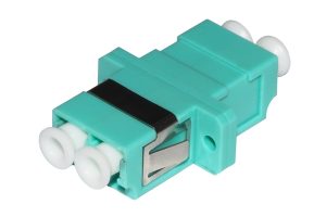 ADATTATORE FIBRA OTTICA LC/LC MULTIMODE DUPLEX OM3
