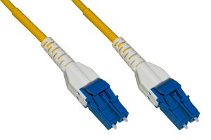 LKLCLC905U-1-H.jpg CAVO FIBRA OTTICA LC A LC SINGLEMODE DUPLEX 9/125 MT.5 UNIBOOT