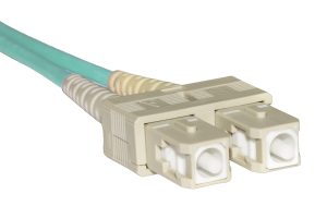 CAVO FIBRA OTTICA LC A SC MULTIMODE DUPLEX OM3 50/125 MT.10