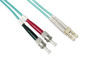 LKLCST3502G.jpg CAVO FIBRA OTTICA LC A ST MULTIMODE DUPLEX OM3 50/125 MT.2