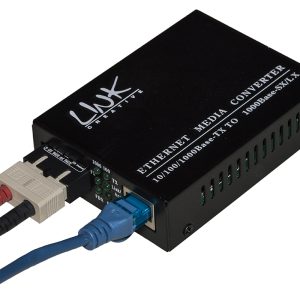 MEDIA CONVERTER RJ45 - FIBRA OTTICA SC 10/100/1000 SINGLEMODE 1310NM