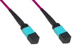LKMPO2B-1-H.jpg CAVO FIBRA OTTICA MPO/MPO FEMMINA/FEMMINA 12 FIBRE OM4 METODO A MT 2 TIPO B