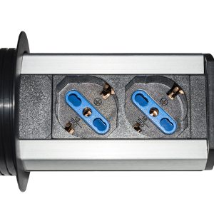 LKMPT01-1-H.jpg MULTIPRESA DA TAVOLO A SCOMPARSA CON 2 PRESE 16A FEMMINA ITA/SCHUKO