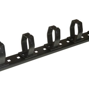 PANNELLO GUIDACAVI 19" PER GANCI SMONTABILI COLORE NERO
