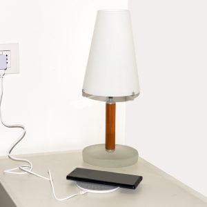 LKPC05-15-H.jpg CARICABATTERIA WIRELESS PER SMARTPHONE A RICARICA RAPIDA SUPERFICIE IN TELA POTENZA 10 WATT CON FUNZIONE DI SICUREZZA F.O.D.