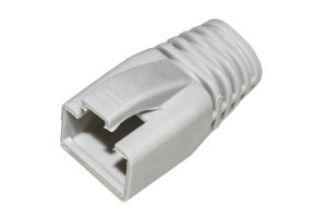 LKPL8G8-1-H.jpg CONFEZIONE 100 COPRICONNETTORI 8MM PER PLUG RJ45 8 POLI CAVO CAT 5E-6-7 GRIGIO