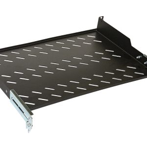 LKRIP350LNG.jpg RIPIANO PER ARMADIO 19" 1 UNITA' PROFONDITA' 350 MM. (UNIVERSALE) 4 ATTACCHI (FRONTALE+POSTERIORE) COLORE NERO