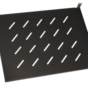 RIPIANO PER ARMADIO 19" 1 UNITA' PROFONDITA' 350 MM. (UNIVERSALE) COLORE NERO
