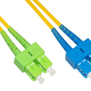 LKSCASCU905-1-H.jpg CAVO FIBRA OTTICA SC APC A SC UPC SINGLEMODE DUPLEX MT.5