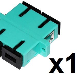 CONFEZIONE 12 ADATTATORI FIBRA OTTICA SC/SC MULTIMODE DUPLEX OM3