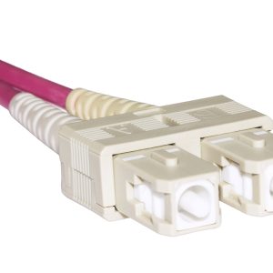 LKSCSC4530-1-H.jpg CAVO FIBRA OTTICA SC A SC MULTIMODE DUPLEX OM4 50/125 MT.30