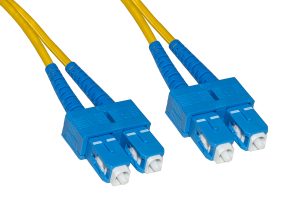 CAVO FIBRA OTTICA SC A SC SINGLEMODE DUPLEX 9/125 MT.50