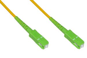 LKSCSCAPCS1G.jpg CAVO FIBRA OTTICA APC SC A APC SC SINGLEMODE SIMPLEX MT.1