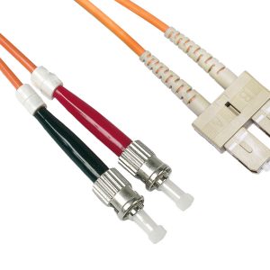 LKSCST2503G.jpg CAVO FIBRA OTTICA SC A ST MULTIMODE DUPLEX OM2 50/125 MT.3