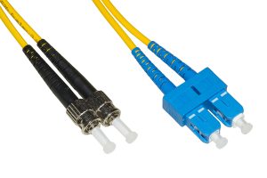 LKSCST903-1-H.jpg CAVO FIBRA OTTICA SC A ST SINGLEMODE DUPLEX UPC MT.3