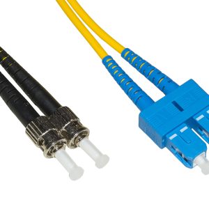 LKSCST903-1-H.jpg CAVO FIBRA OTTICA SC A ST SINGLEMODE DUPLEX UPC MT.3
