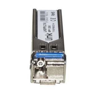 LKSFPLC1315-1-H.jpg COPPIA MODULI MINIGBIC (SFP) SINGLEMODE LC SIMPLEX TX1310nm-RX1550nm 1,25 GBPS CON DDM 20 KM