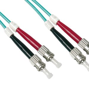 CAVO FIBRA OTTICA ST A ST MULTIMODE DUPLEX OM3 50/125 MT.1