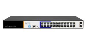 LKSW24L2G.jpg SWITCH DI RETE 24 PORTE GIGABIT POE 300 WATT + 2 PORTE SFP E UNA PORTA CONSOLE RJ45 LAYER 2