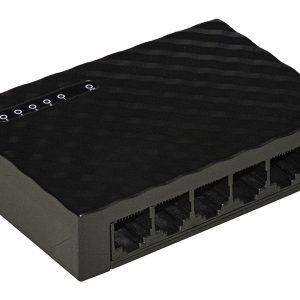 SWITCH DI RETE CON 5 PORTE GIGABIT 10/100/1000 RJ45