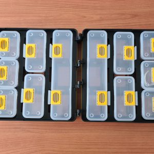 VALIGETTA 12 COMPARTIMENTI ESTRAIBILI PER ATTREZZI, MINUTERA, ECC MISURE (LXPXA) 30X28X15