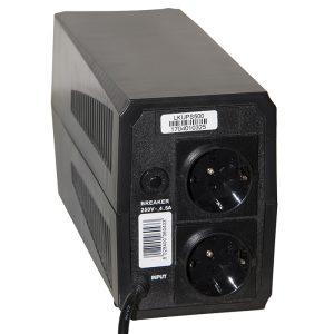 LKUPS500-2-H.jpg GRUPPO DI CONTINUITA' LINE INTERACTIVE PWM 500 VA 300 WATT CON 2 PRESE