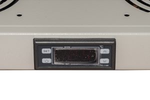 LKVENT2GR-1-H.jpg MODULO 2 VENTOLE RAFFREDDAMENTO CON DISPLAY GRIGIO